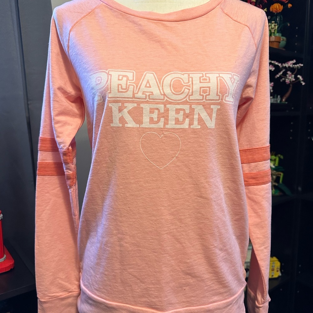 Hybrid Apparel Salmon Pink Sweatshirt
